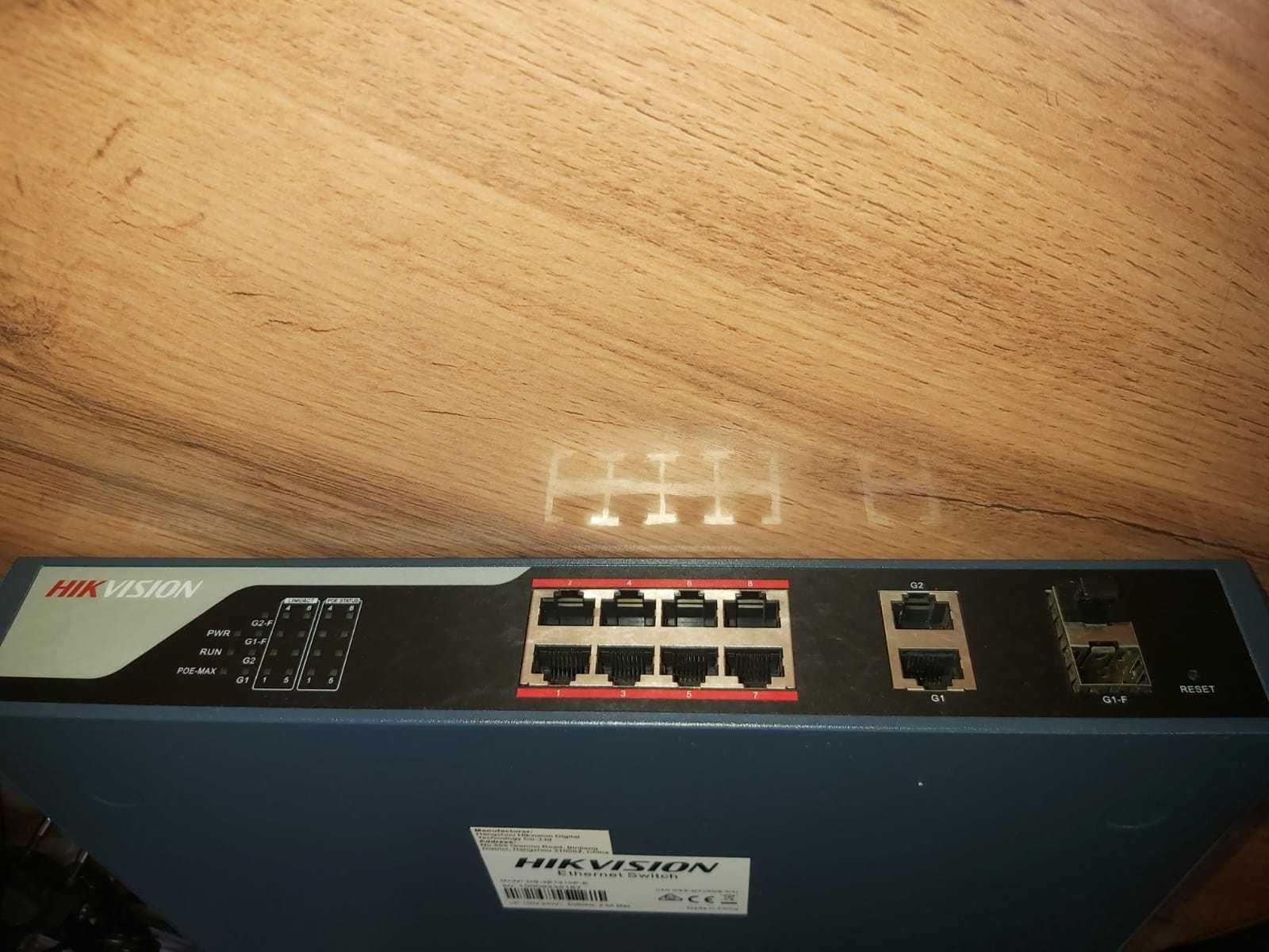8-Портовый Коммутатор DS-3E1310P-E