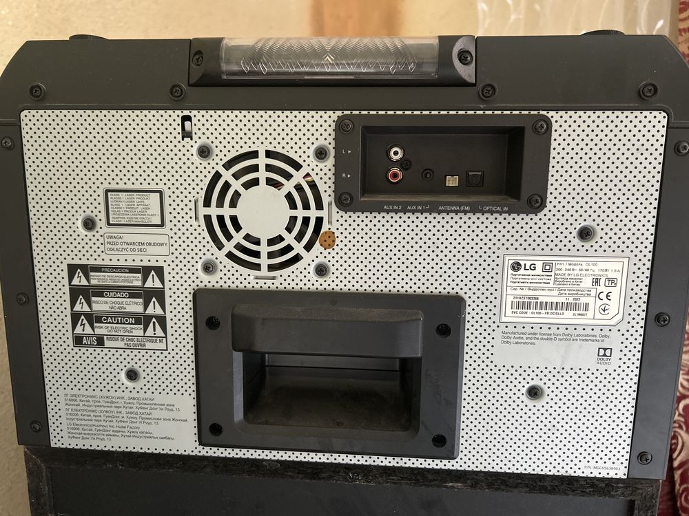 Срочно продам LG XBOOM LO100 (2F)