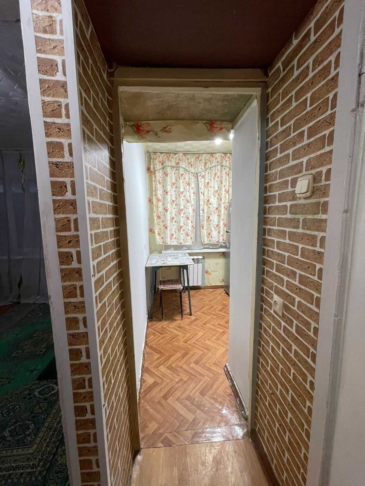 Продам 1 к кв., на 5/5 этаже МСО S=21 кв.м. Сатпаева 10 есть обмен