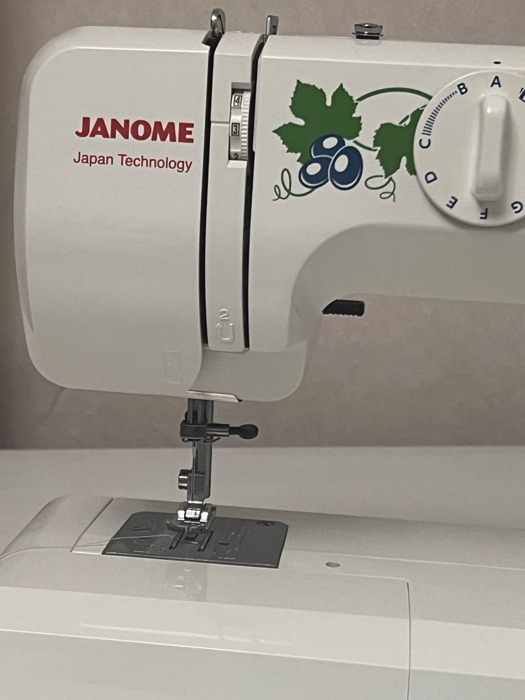 швейная машинка Janome Grape 2016 + оверлок Jaguar 935D