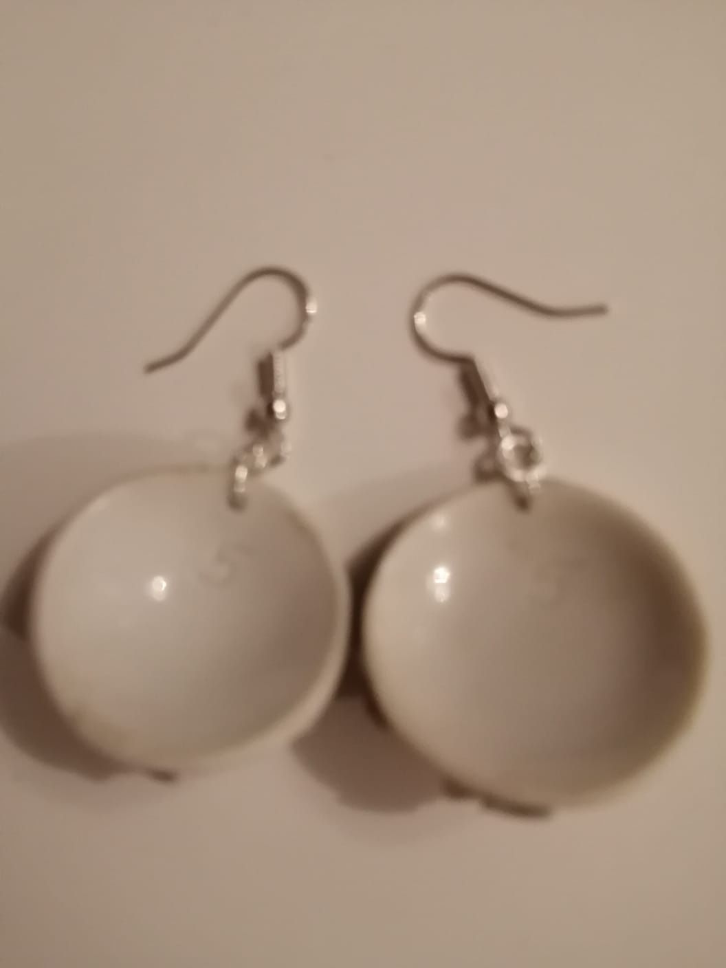 Серьги СССР, Кисловодский Фарфоровый завод.