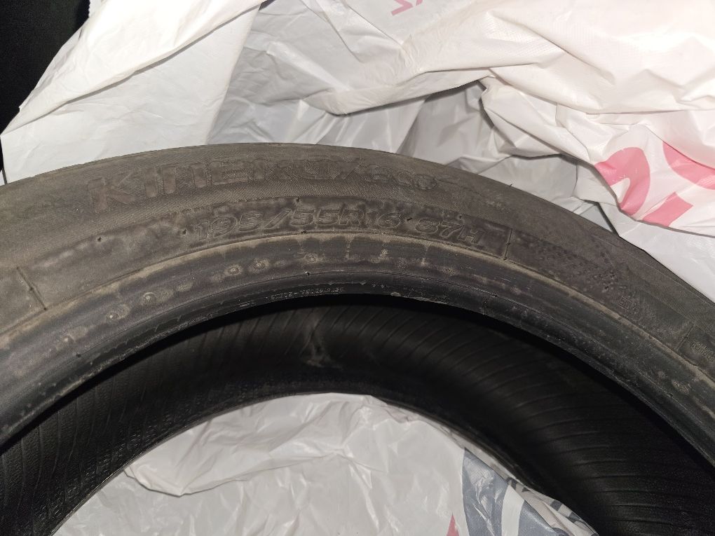 2 шины hankook 195x55x16