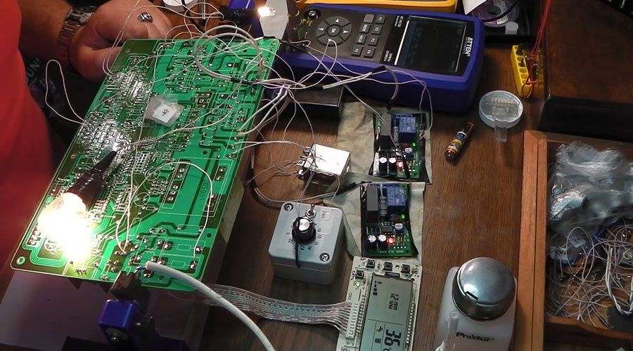 Ремонт электронных плат  газовых котлов и кондиционеров