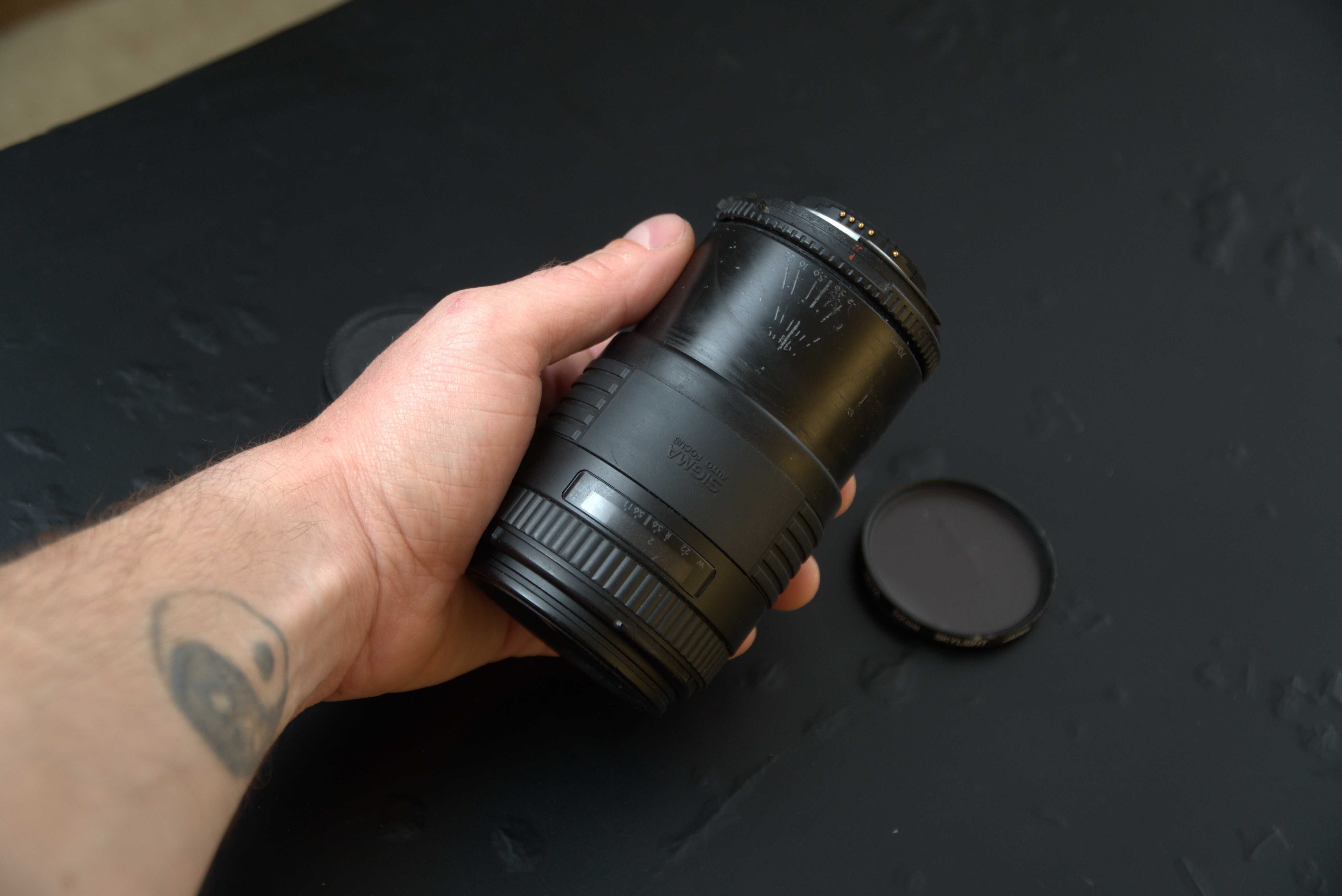 Теле объектив Sigma 70-210 UC 4.0-5.6 для Nikon телевик