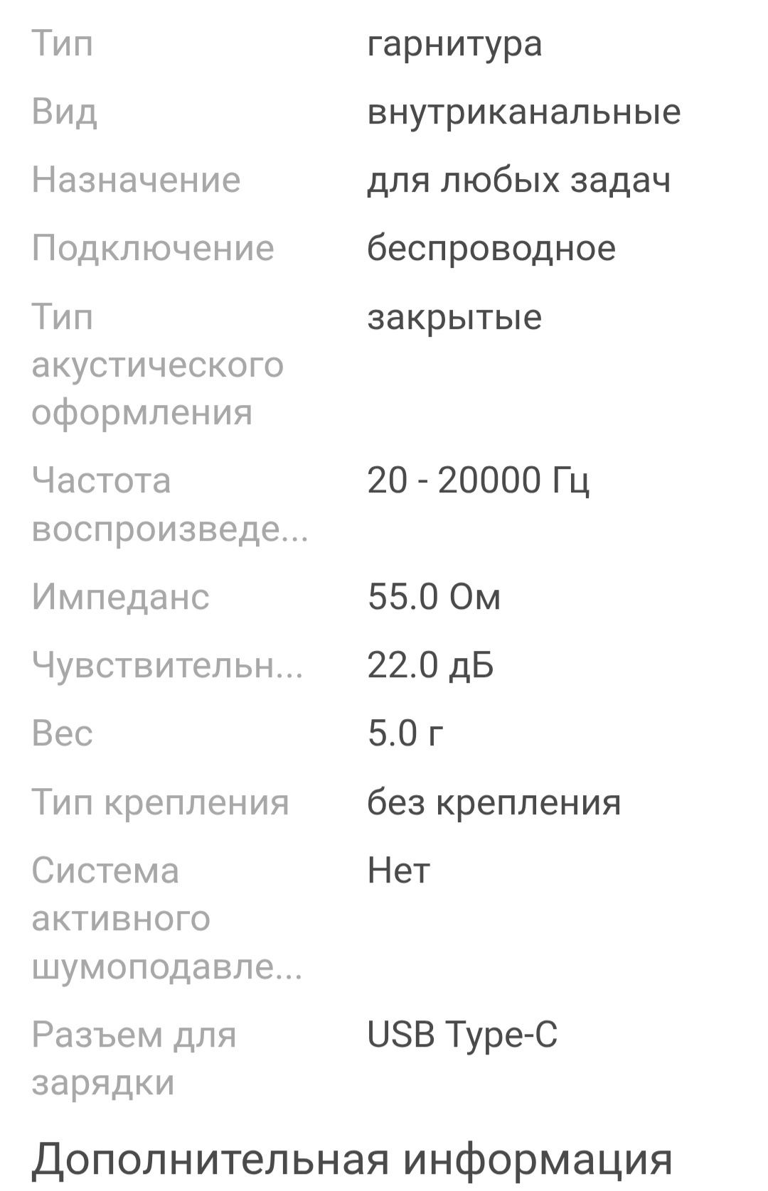 Наушники Xiaomi Redmi Buds 3 Lite