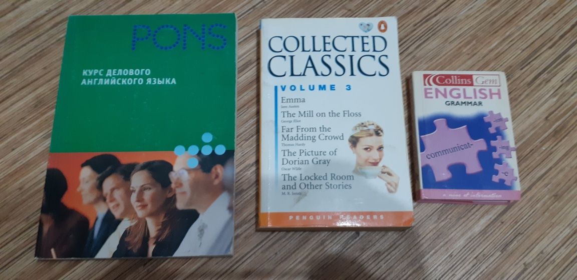 Продам различные книги по английскому языку по 2000 тенге за книгу.