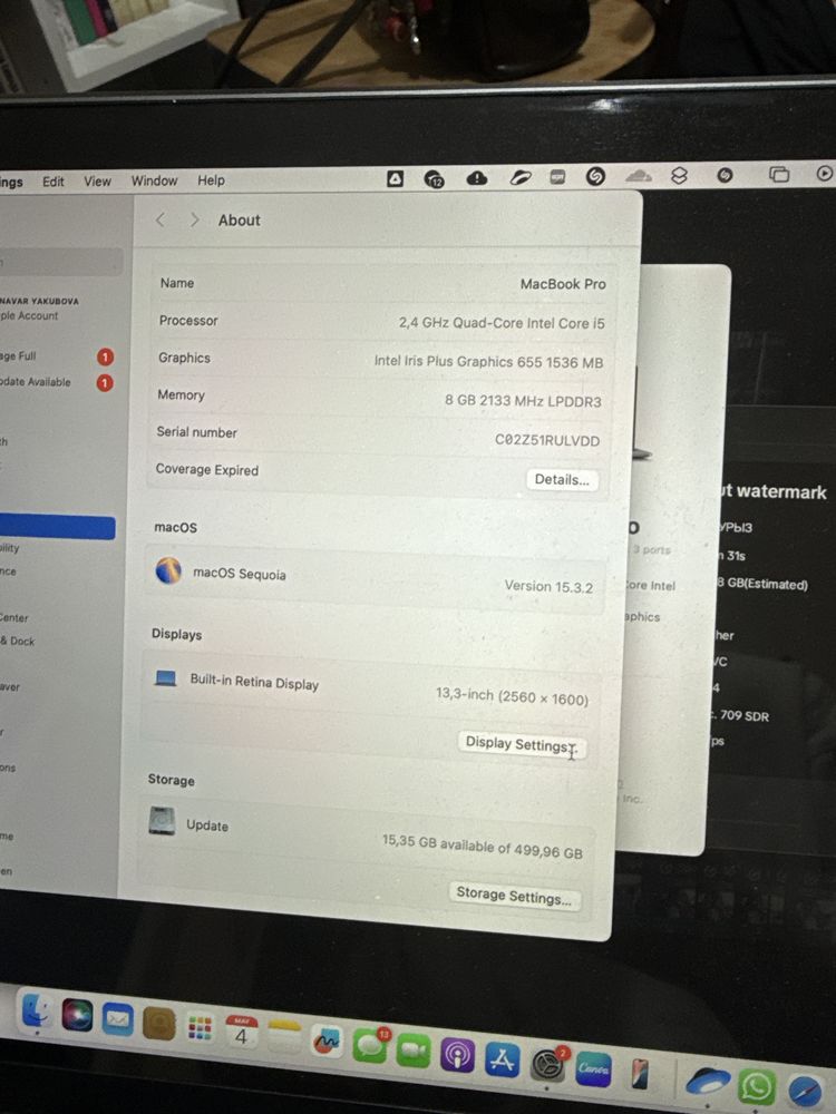 ПРОДАЮ MacBook Pro 13-inch 2019