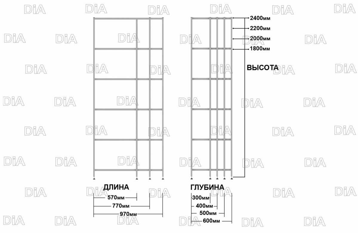 Архивные стеллажи, полочный металлический стеллаж для склада kaps