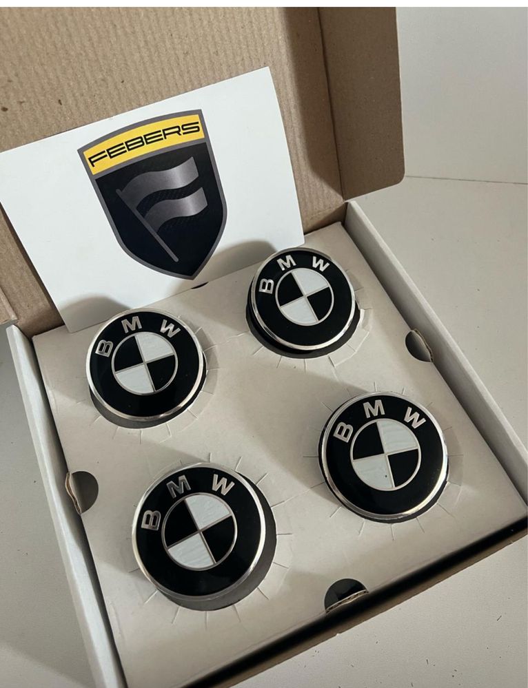 Динамические парящие колпачки (заглушки) на диски BMW F и G серия