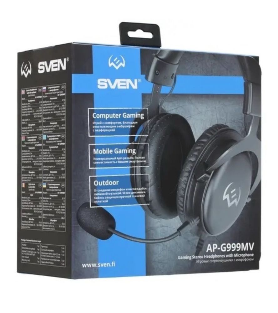 Игровые Наушники SVEN AP-G999MV