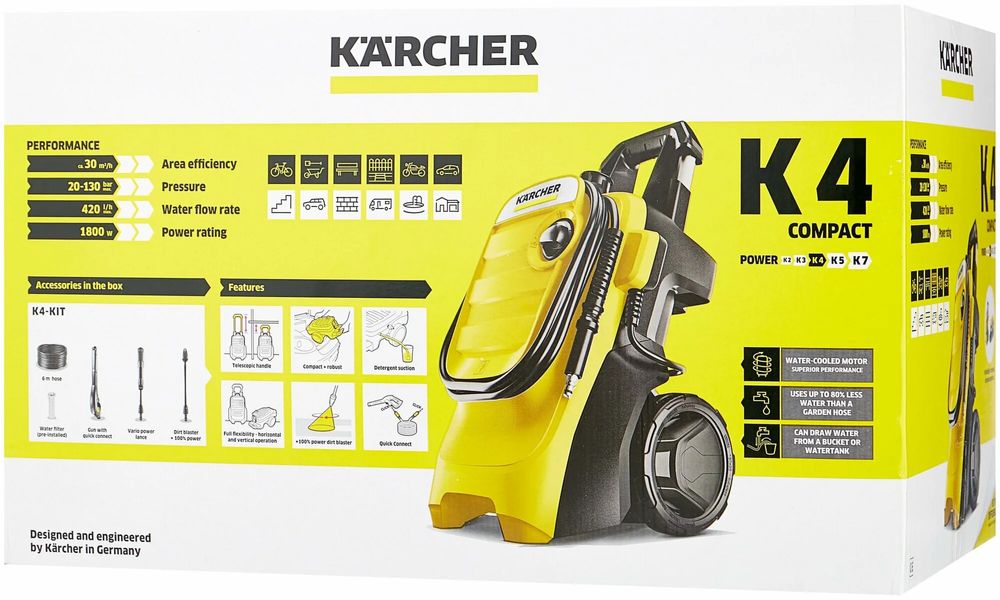 Автомойка karcher k4 compact новый на гарантии