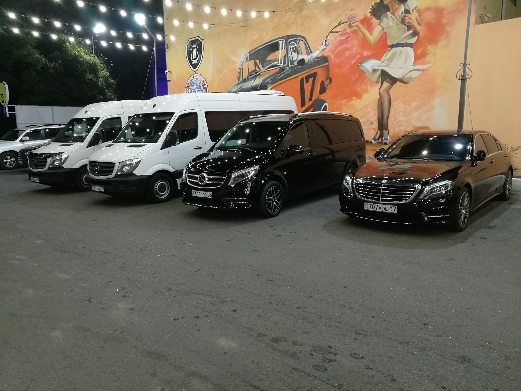 Прокат Аренда от 5000тг/час минивэн микроавтобус Спринтер Vclass Виана