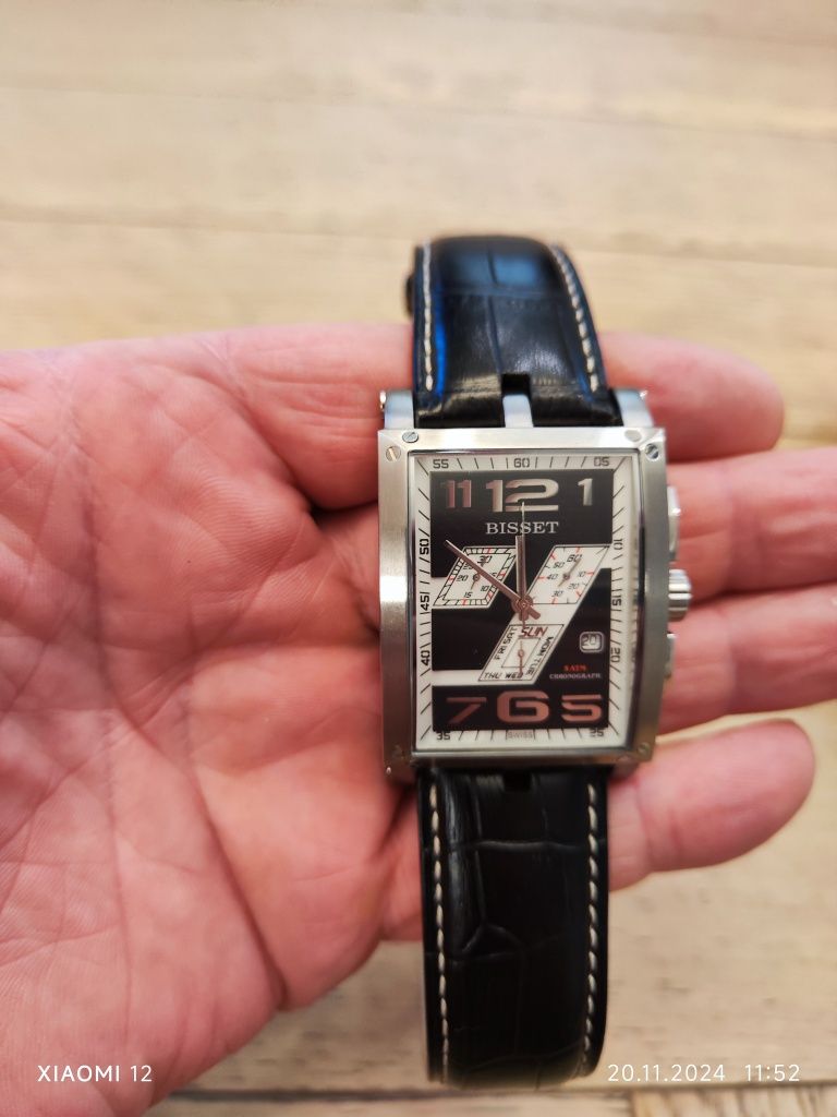 Продам Bisset BSCC92SASB Кварцевый хронограф