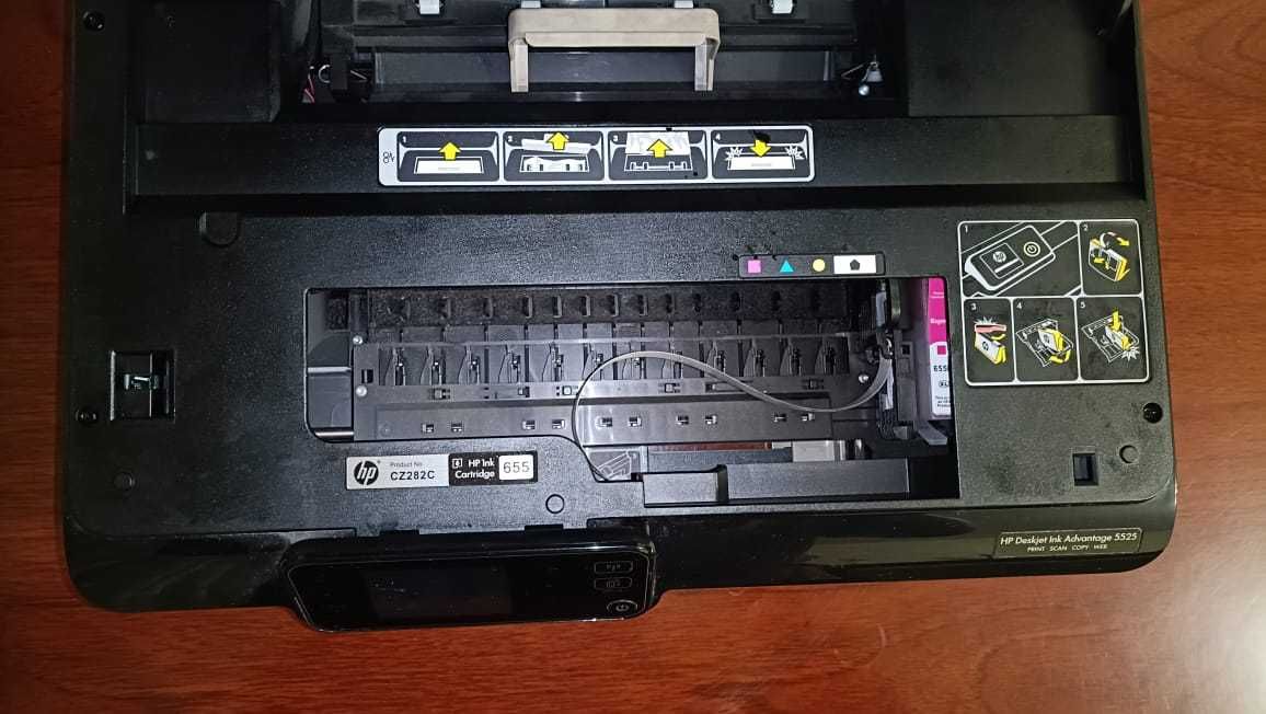 Принтер/МФУ HP Deskjet 5525 — сканер, копир, Wi-Fi