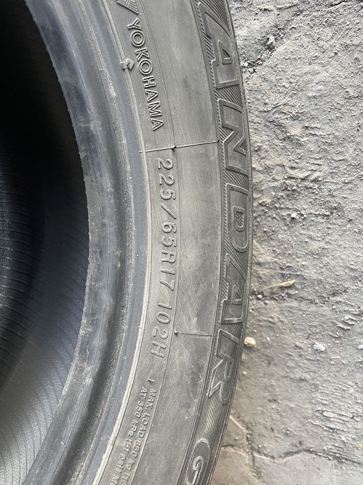 Продам комплект летних шин на 17