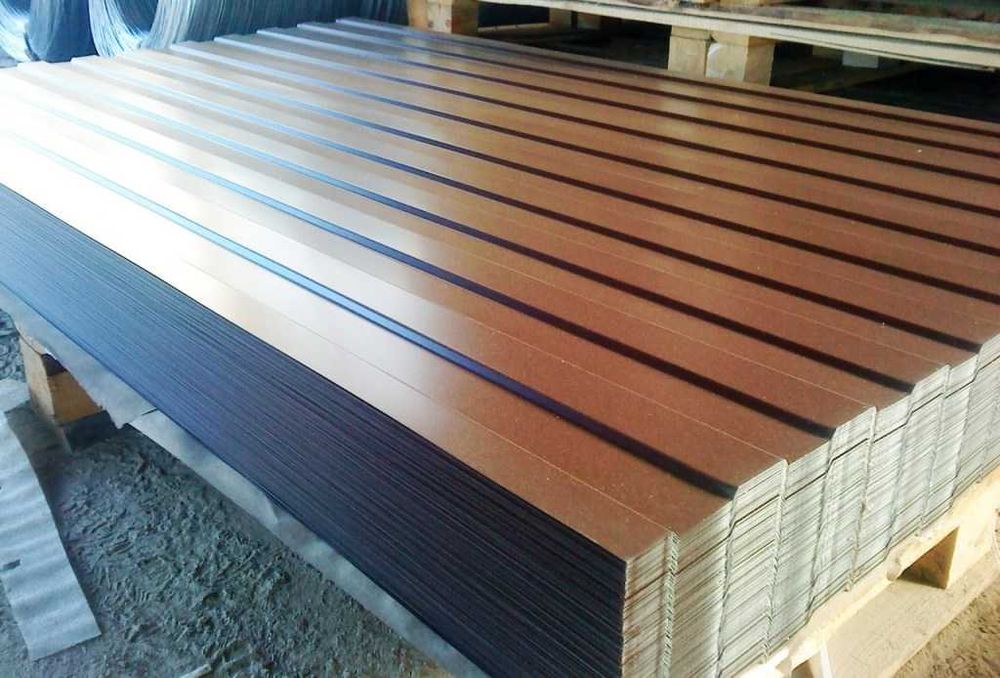 Профнастил цинк и цветной 50 цветов—доставляем по РК. Производим сами!