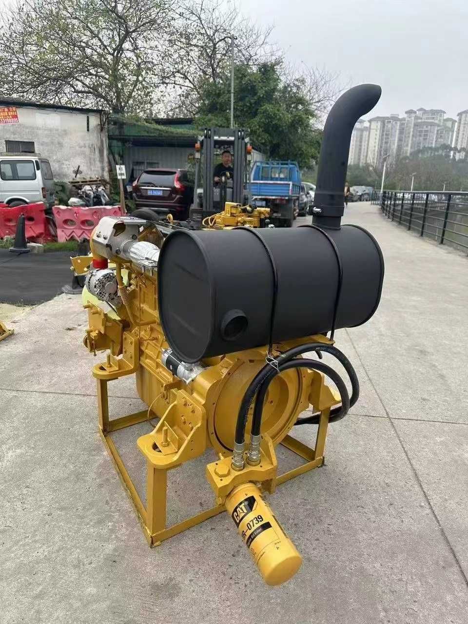 Дизельный двигатель ДВС Caterpillar CAT C6.4