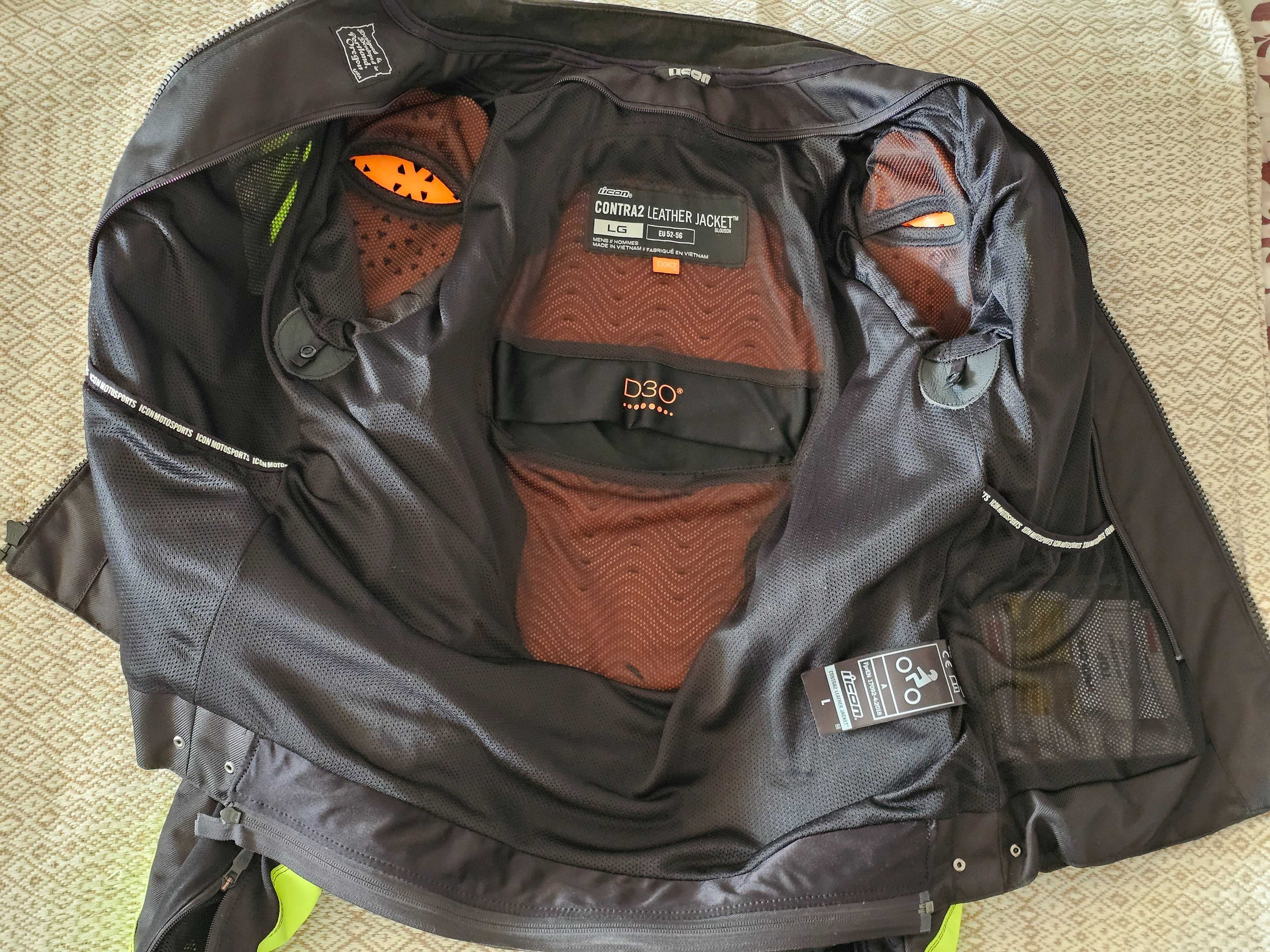 Мотокуртка Icon Contra2 Textile/Leather (Icon® Sport Fit)