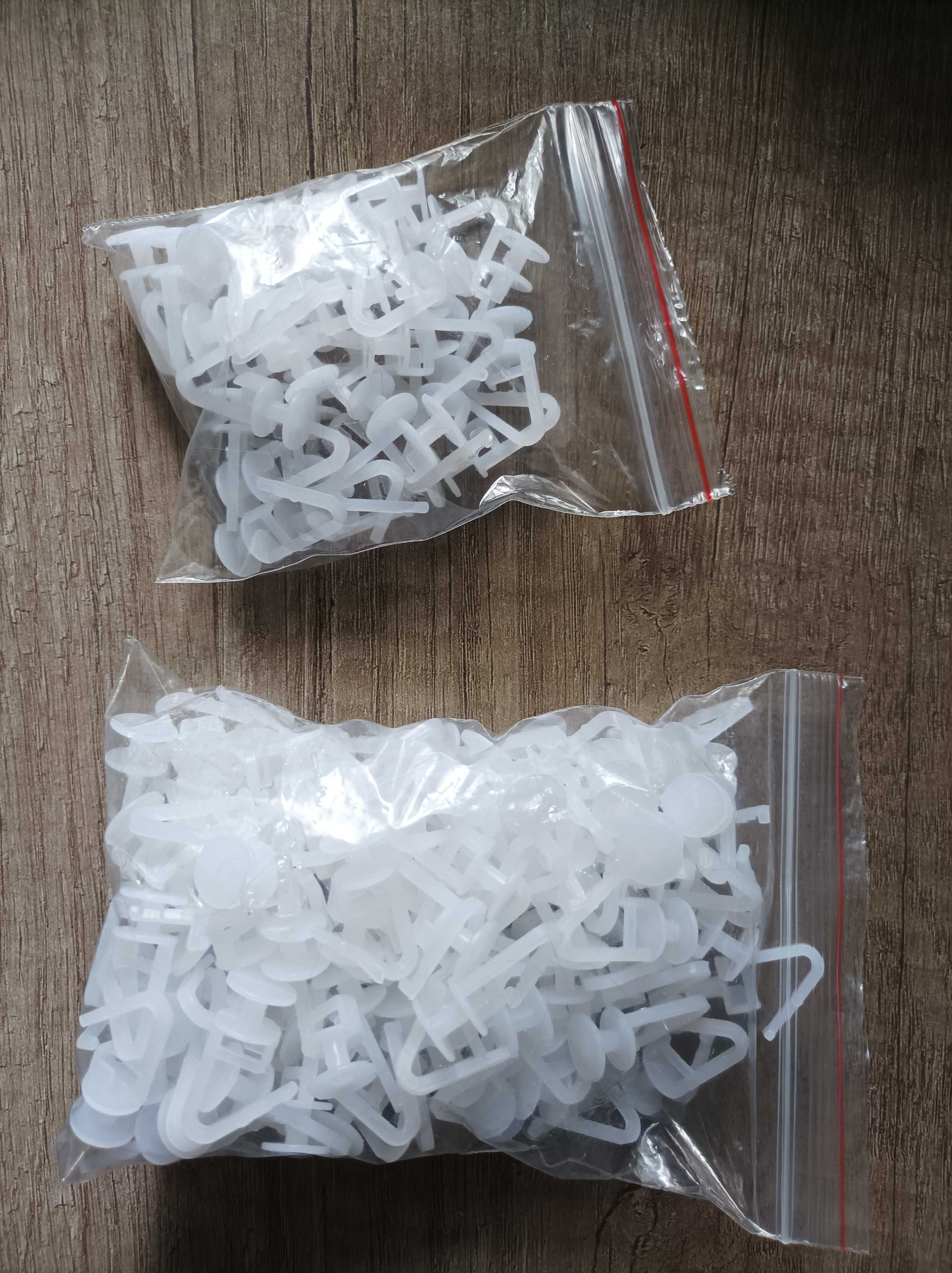 Продам шторы и тюль. Новые крючки для штор и тюля