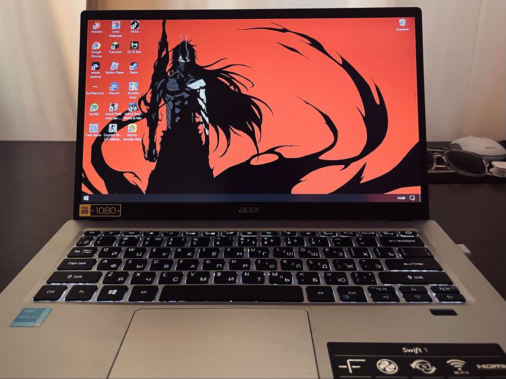 Продаю ноутбук Acer Swift 1 (SF114-34)