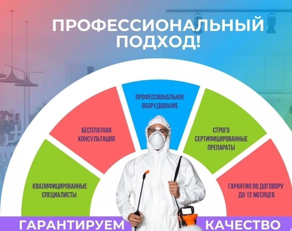 Дезинфекция| обработка от насекомых
