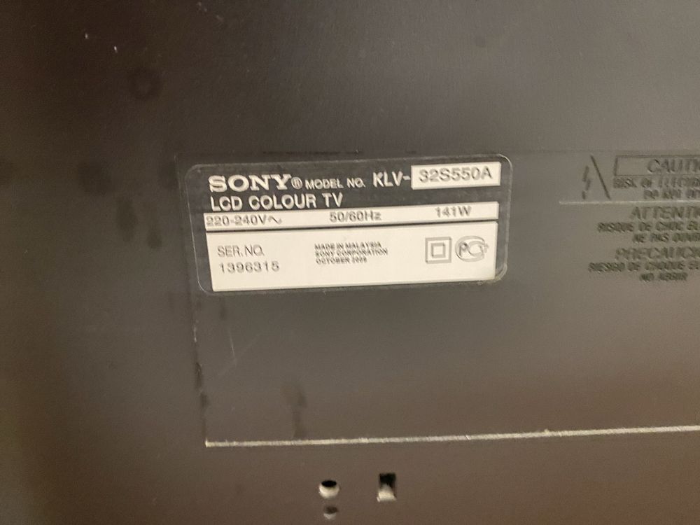 Продам рабочий телевизор Sony на запчасти за выгодную цену!