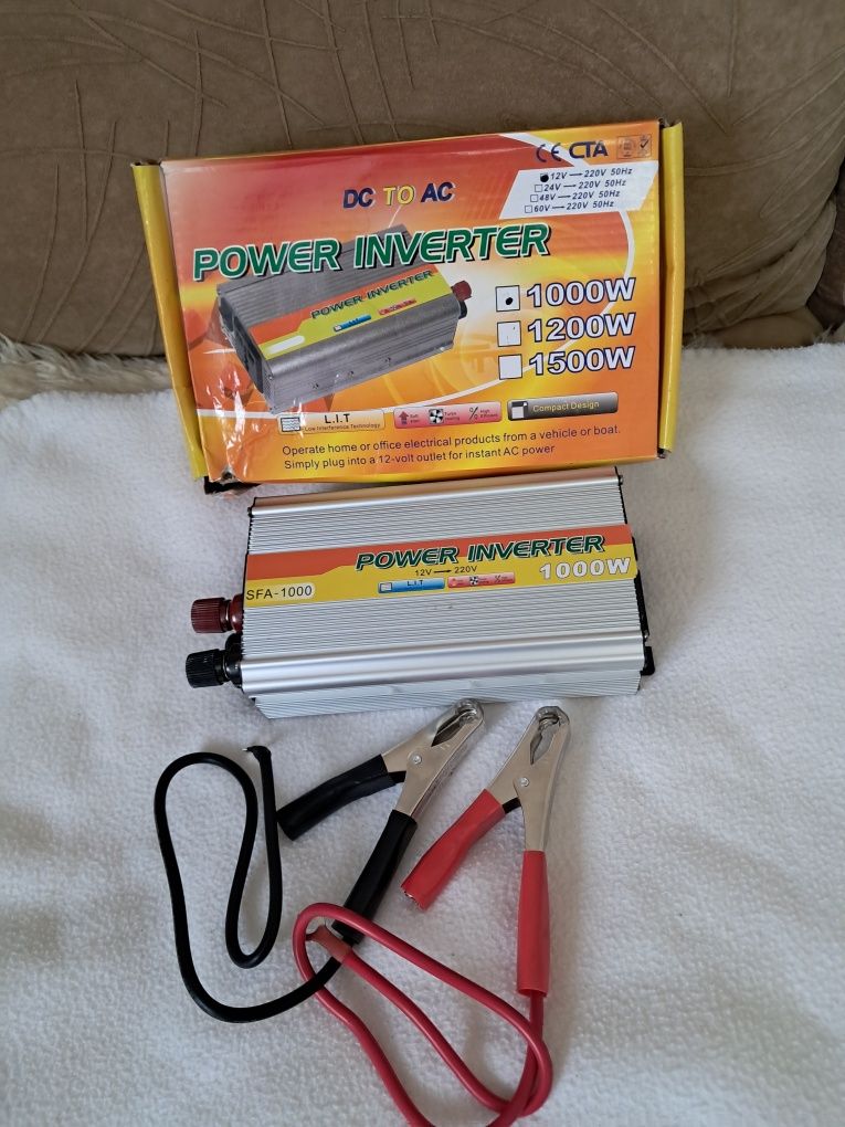 Продам инвентор преобразователь с 12v-220v от 300 до 1000 w
