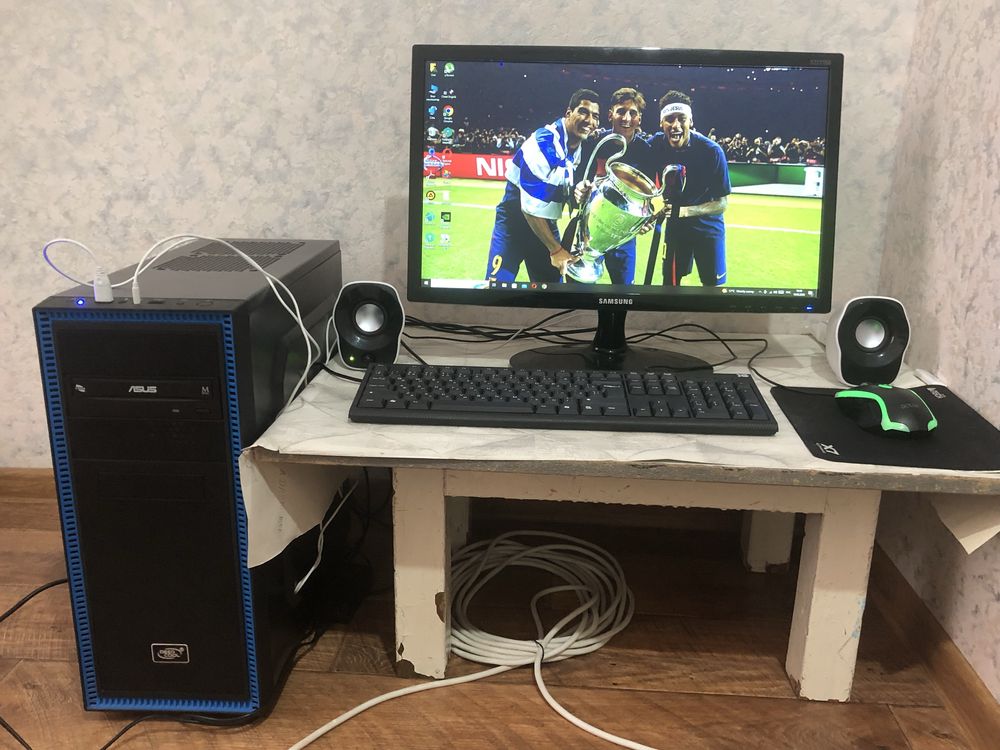 Игровой компьютер в комплекте