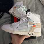 Кроссовки Nike Air Jordan 1 Off-White