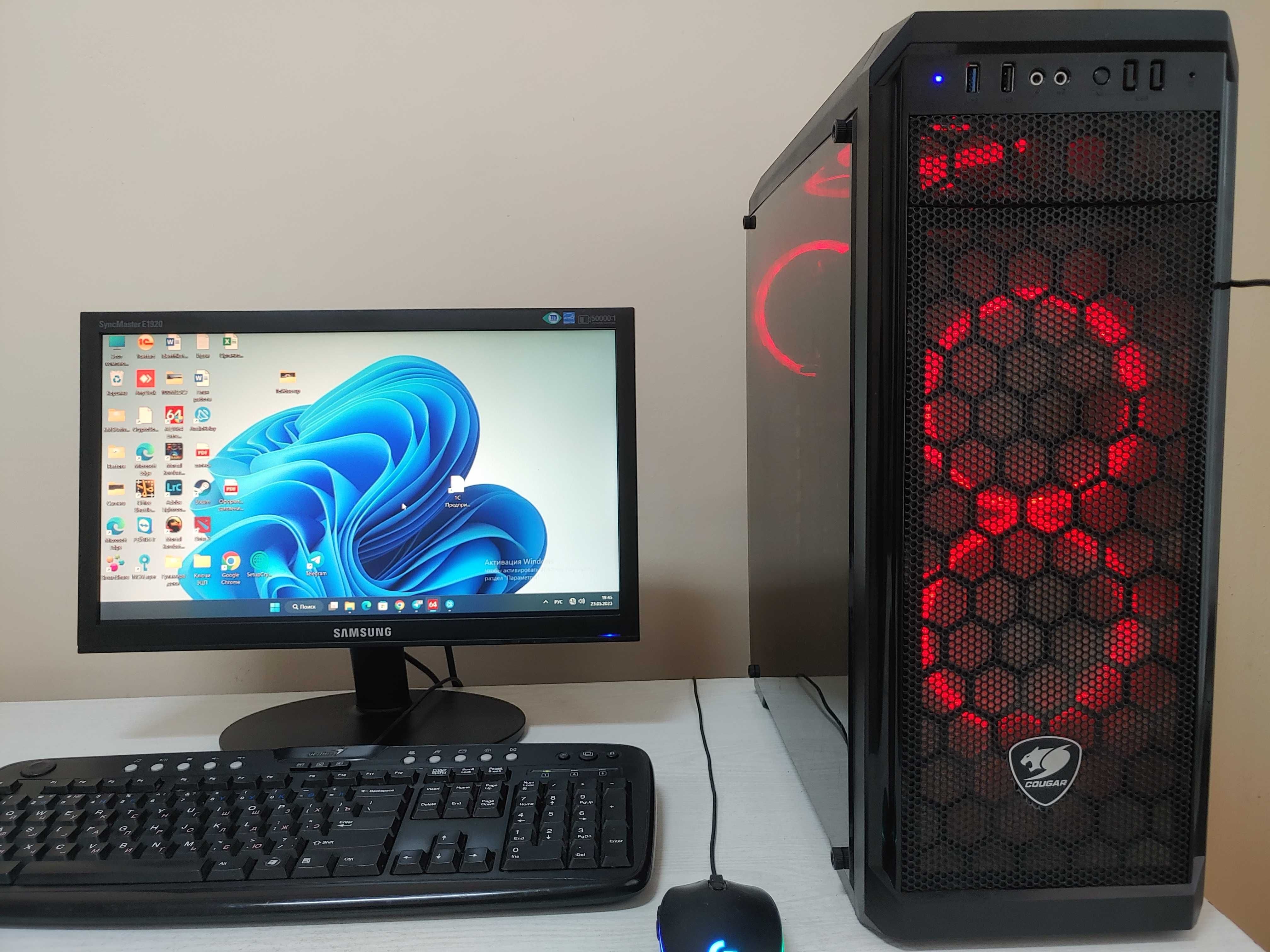 ПК на Xeon с 16Gb Озу GTX1650s