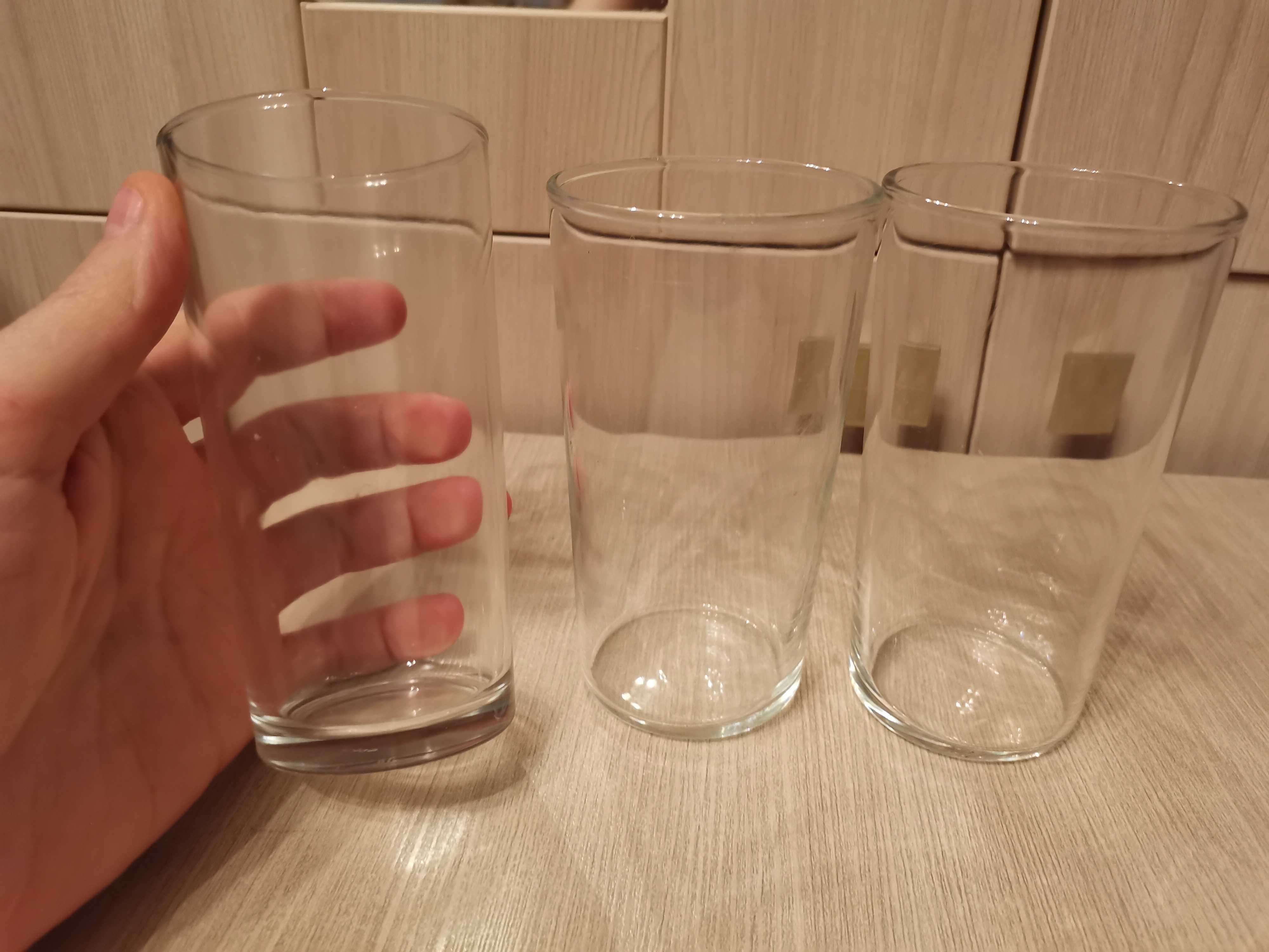 Стаканы для холодных напитков (для воды, соков и пр.),стекло, хрусталь