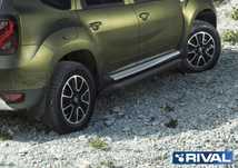 Пороги на Renault Duster 2010+