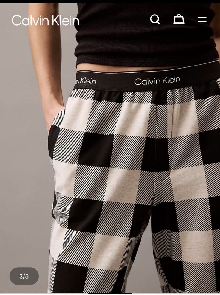 Calvin Klein, пижамные джоггеры