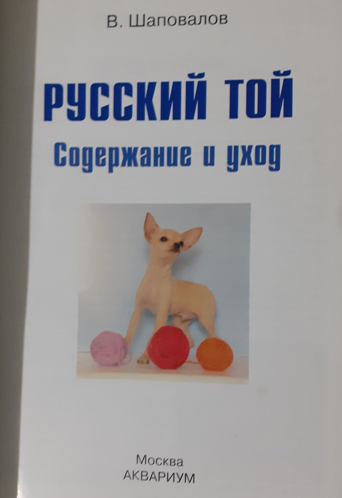 Русский  той терьер порода