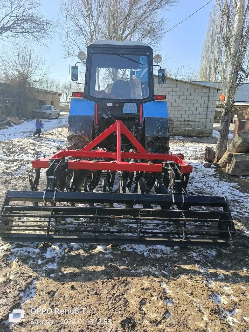 Дисковые бороны навесные. Артайус. Захват 1,8м,2,4м,3,2м.4м. Качество