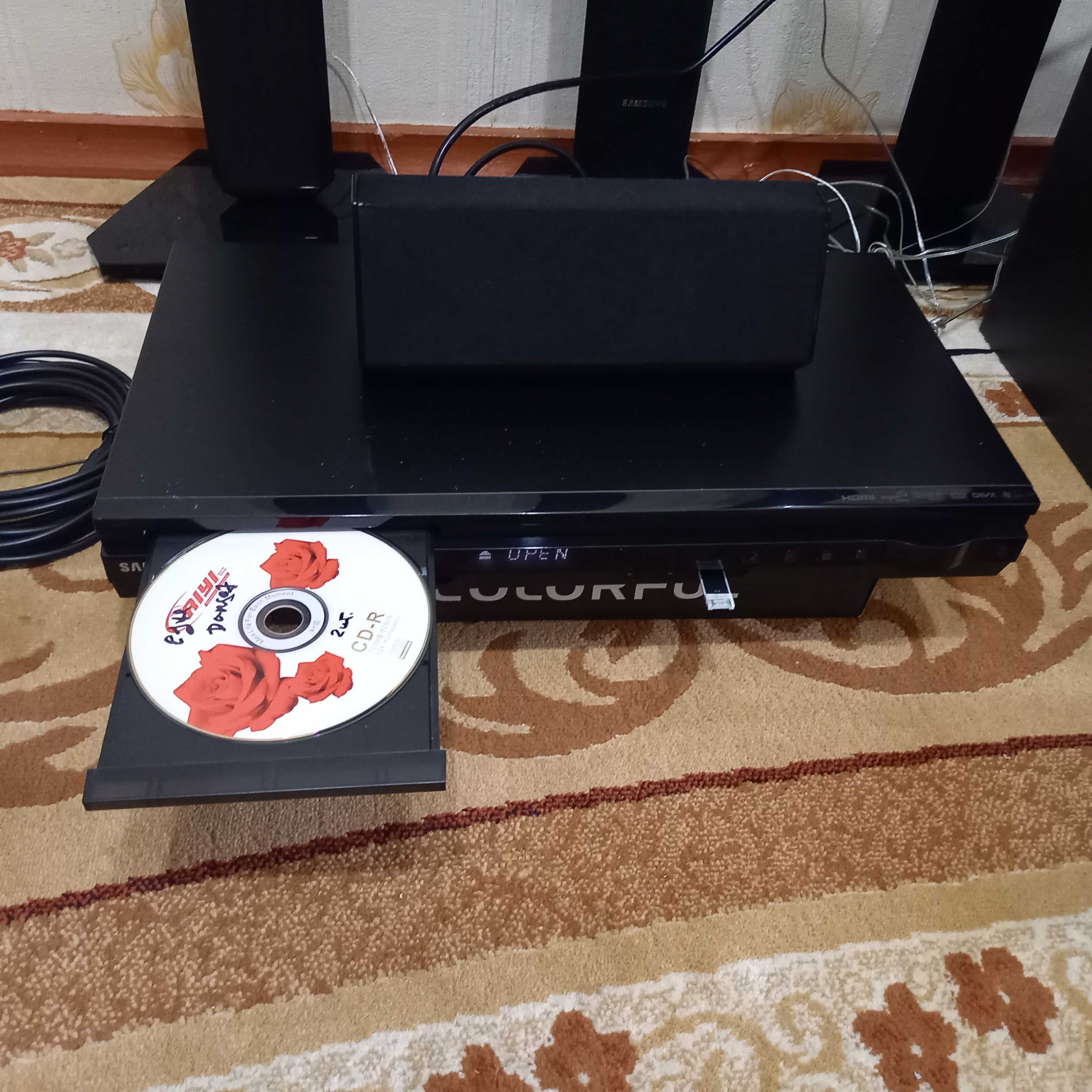 Мощный Домашний кинотеатр Samsung HT-F455k, 5-каналов+саббуфер.