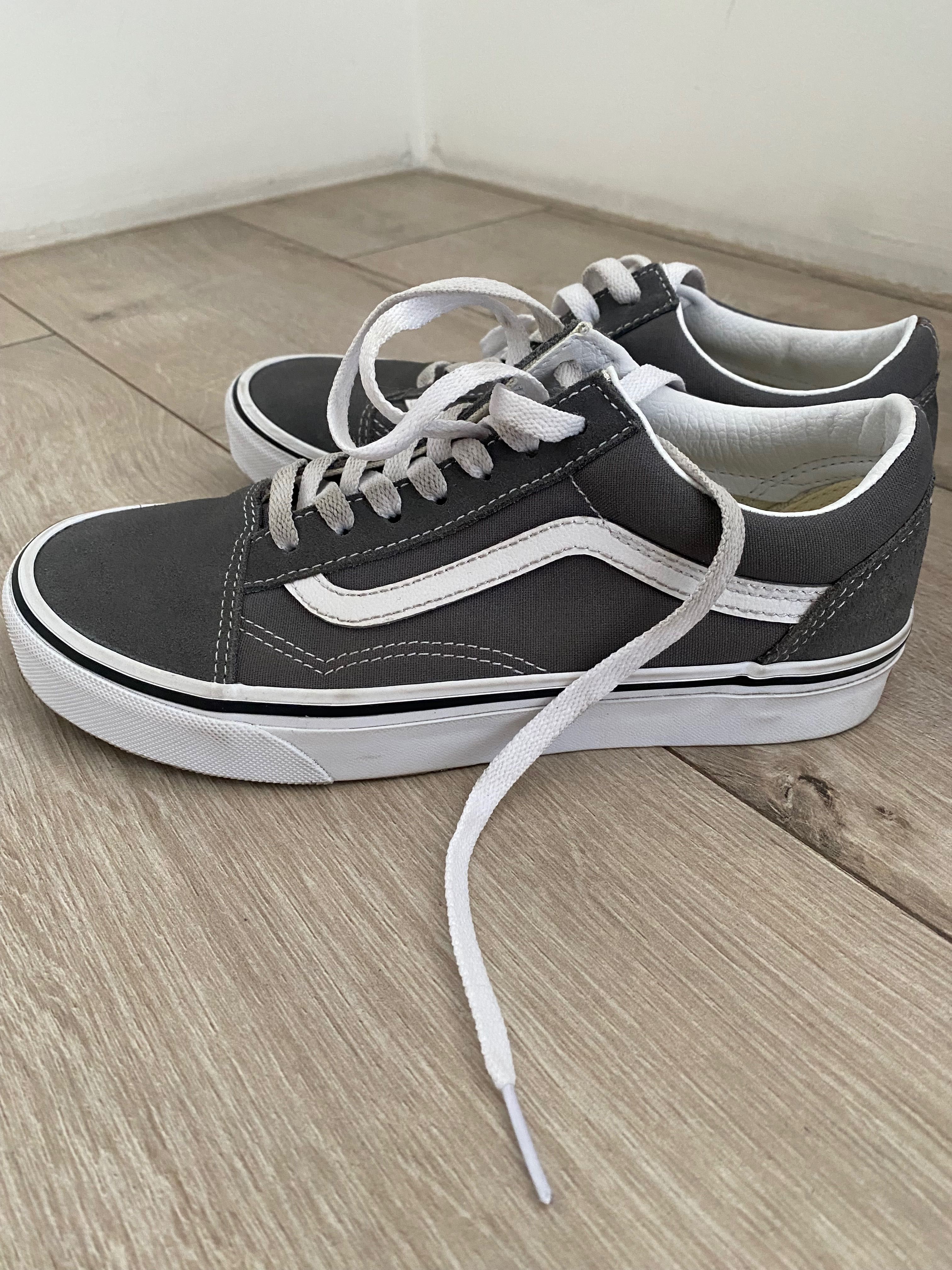 Кеды Vans серые/графитовые