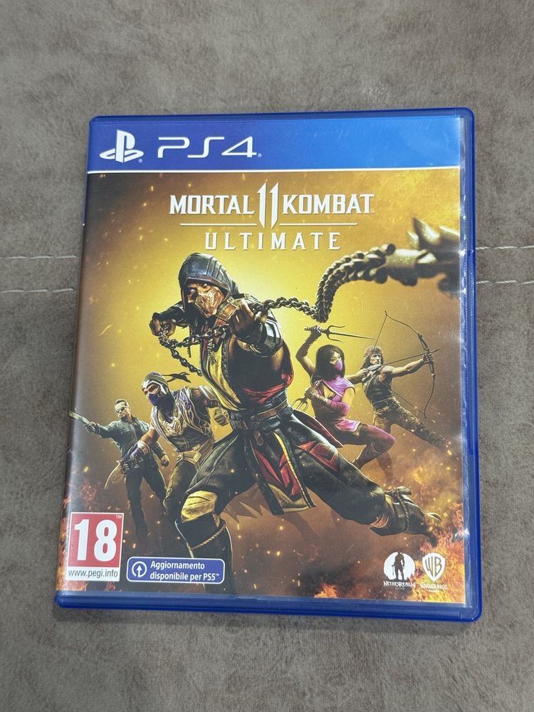 Продам диски на PS4 и PS5. Street Fighter 6,UFC 4,GTA5,Mortal Kombat11
