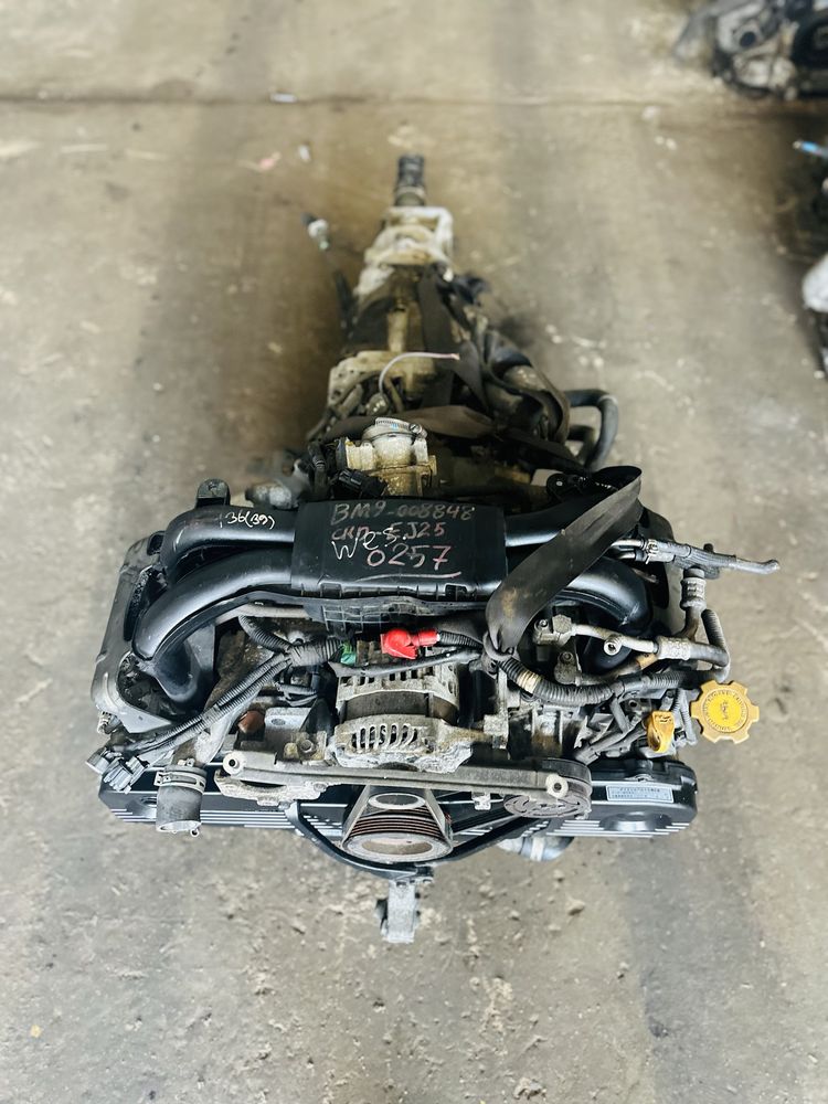 Контракный двигатель Subaru Legacy BM 9 EJ25. Из Японии!
