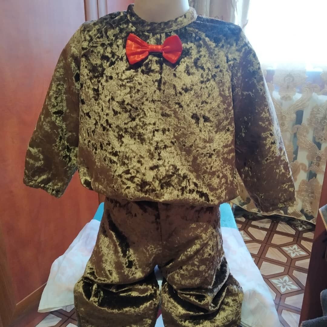 костюм медвежонка на мальчика 1500 тг в день