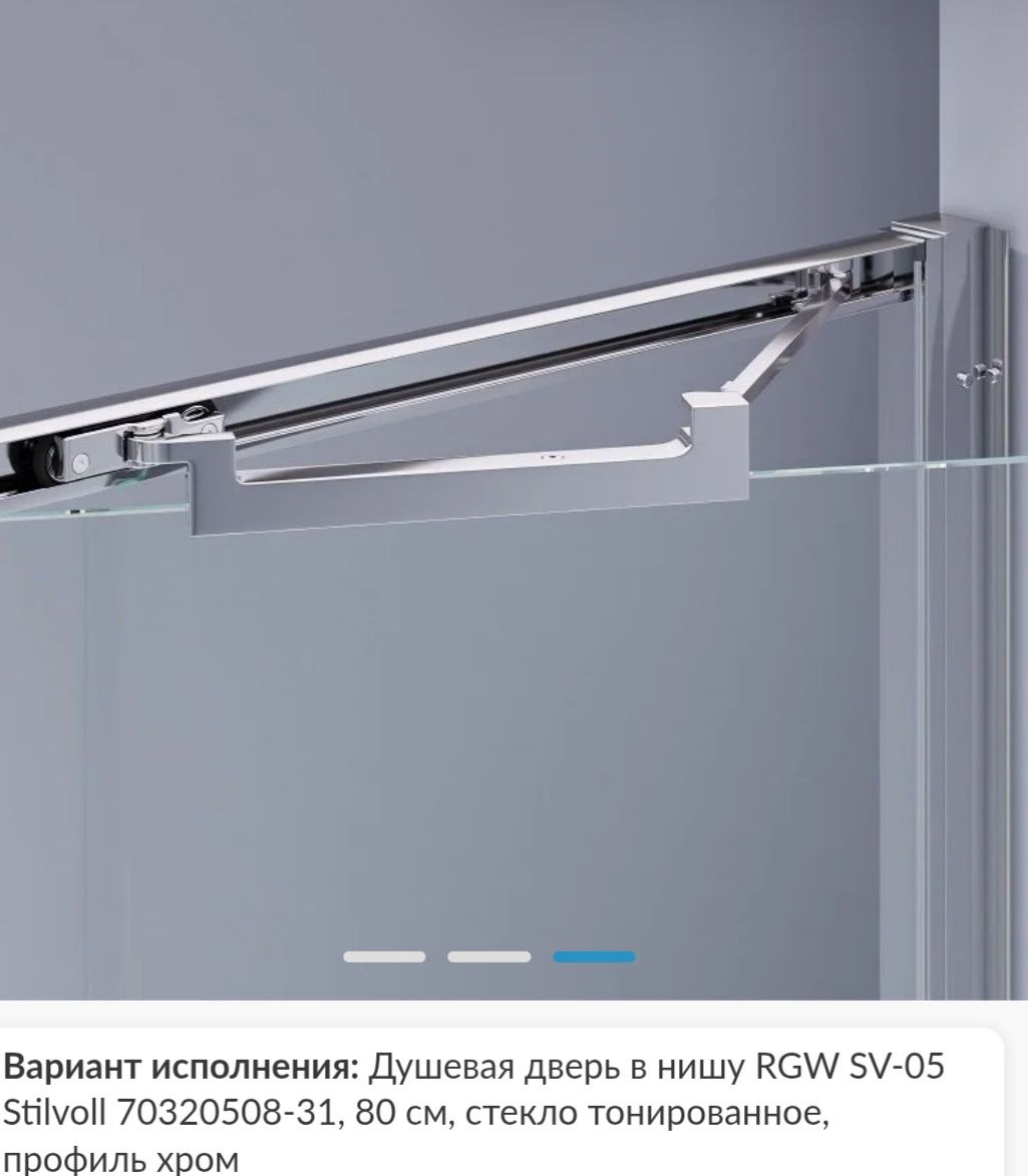 Душевая дверь RGW STILVOLL в нишу