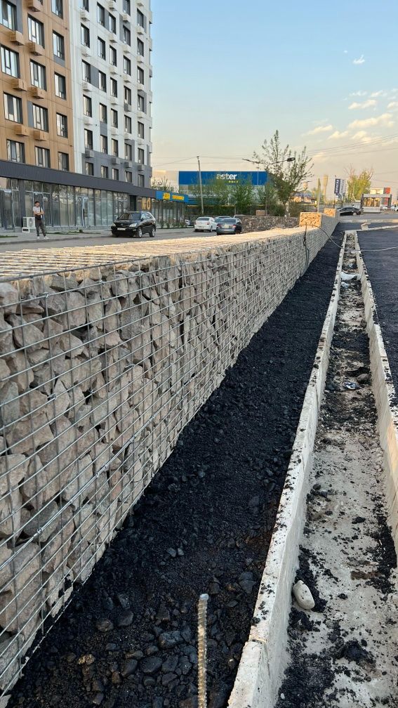 Сетка для габионов Забор из габиона сетка сворная оцинкованная