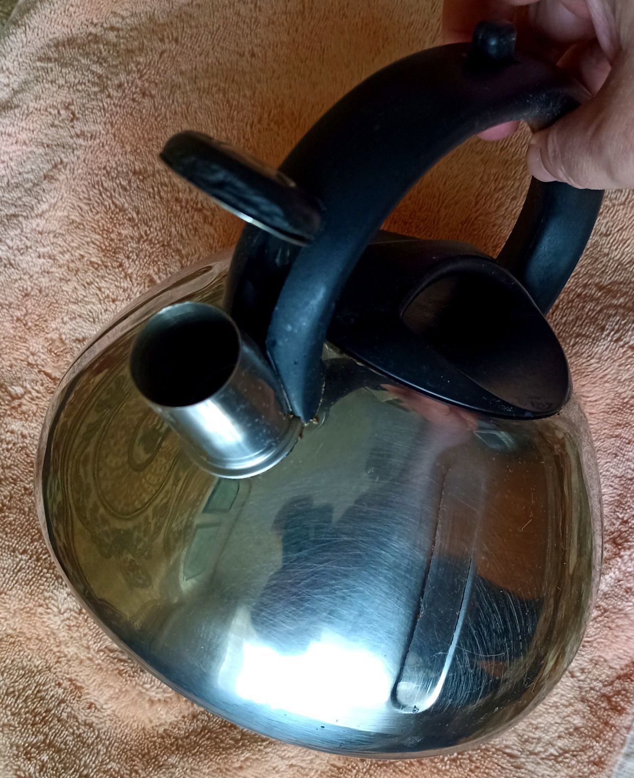 Продам чайник, нержавейка, для дачи, для дома, посуда.