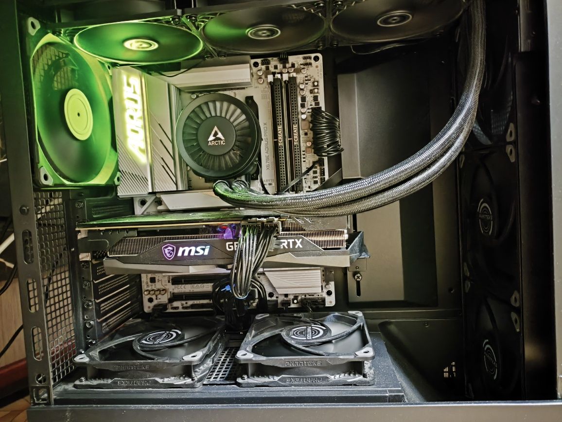 Компьютер для работы и игр, Ryzen 9 7900x
