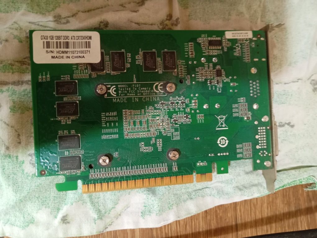 Видеокарта gt430