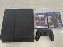PS4 FAT с одним джойстиком