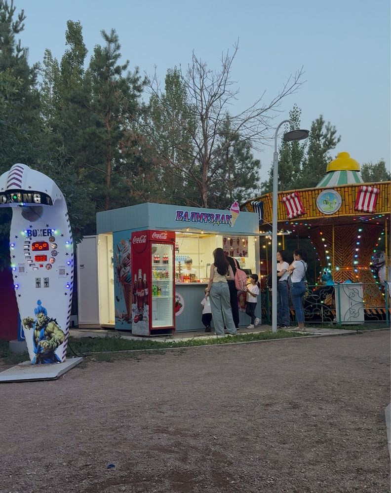 Продаётся готовый киоск в парке Жетысу. Дайын бизнес киоск сатылады