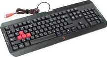 Клавиатура A4Tech Bloody Q100, Black, USB мембранная