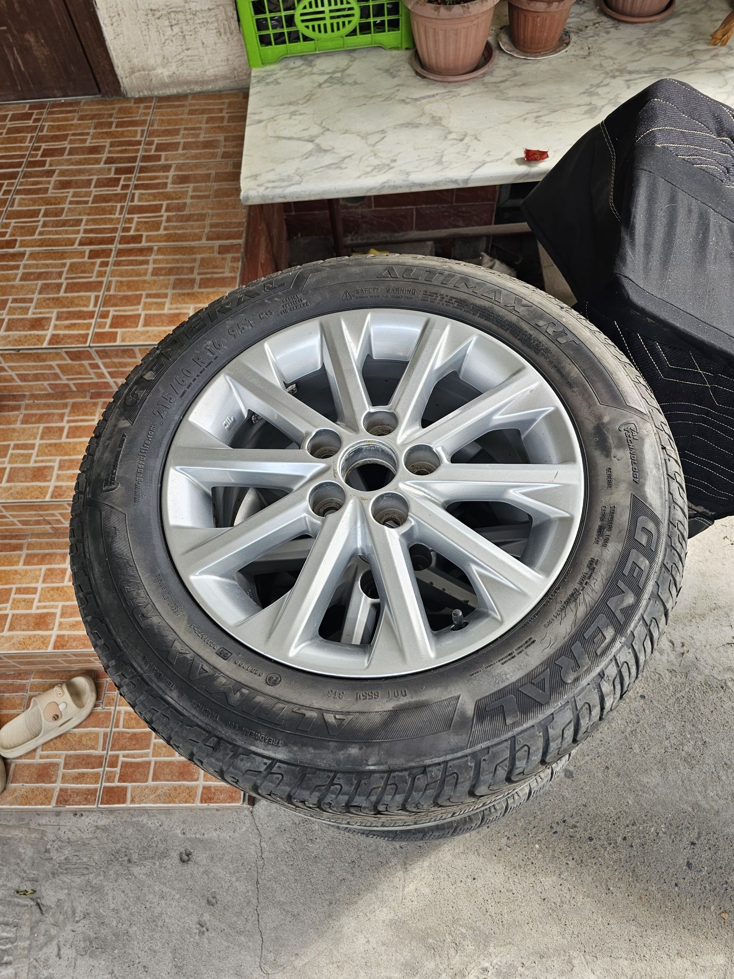 Колеса на Toyota camry