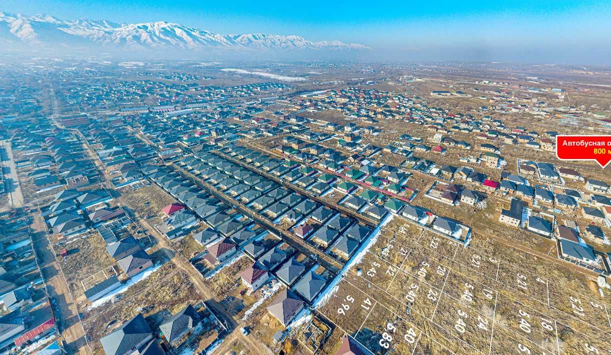 Каскелен  земельные участки для ИЖС вблизи Алматы